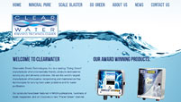 Clearwater Enviro Technologies Website Design